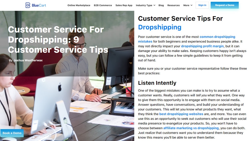 Dropshipping Customer Service Tips