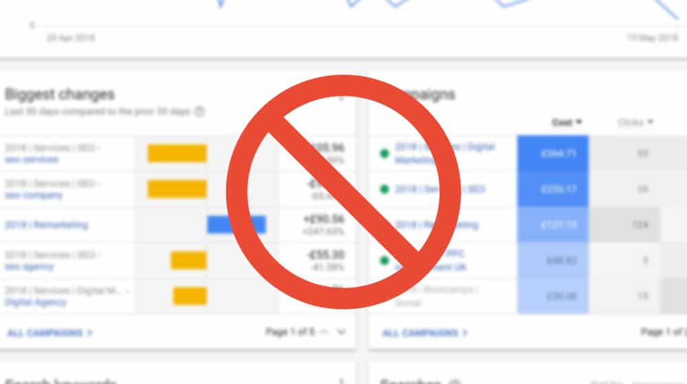 Google Ads Competitive Research Limitations