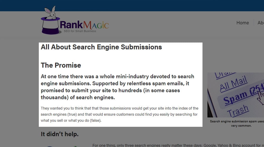 All About Search Engine Submissions