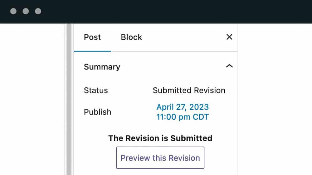 Publishpress Revisions Plugin