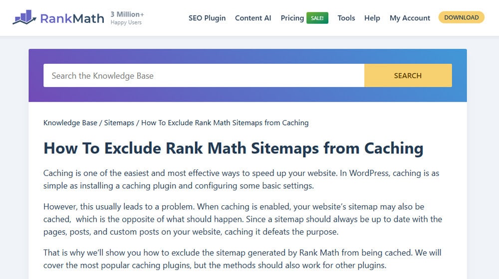 #4 Rank Math Purged Your Cache