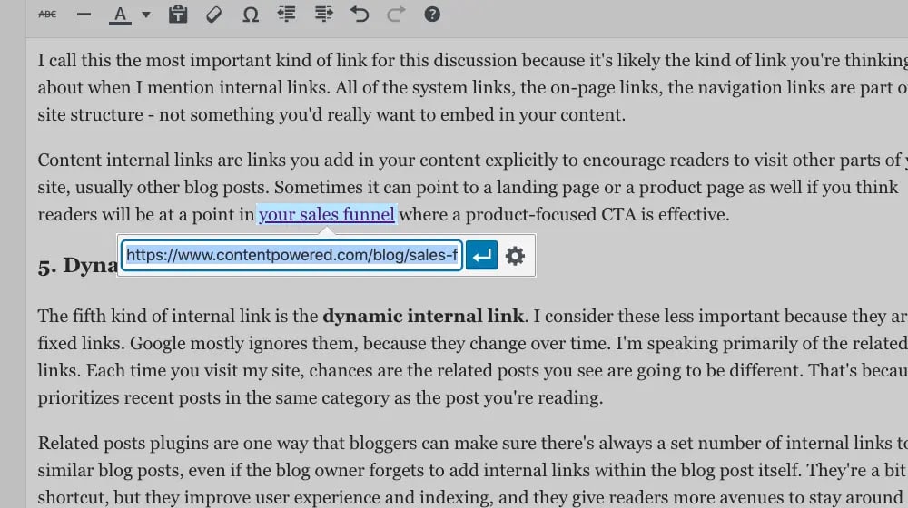 The Importance Of Internal Linking