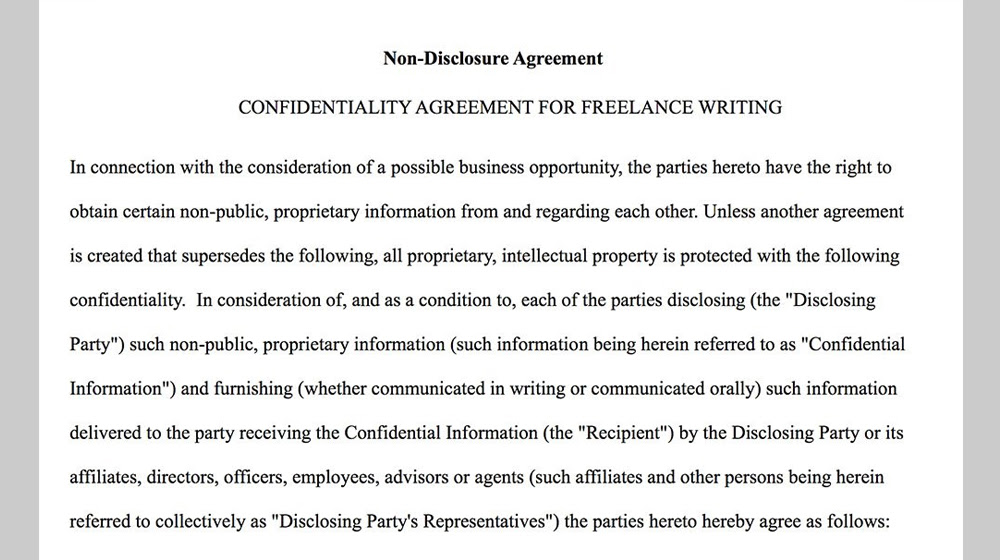 What Is And Isn't An Nda For