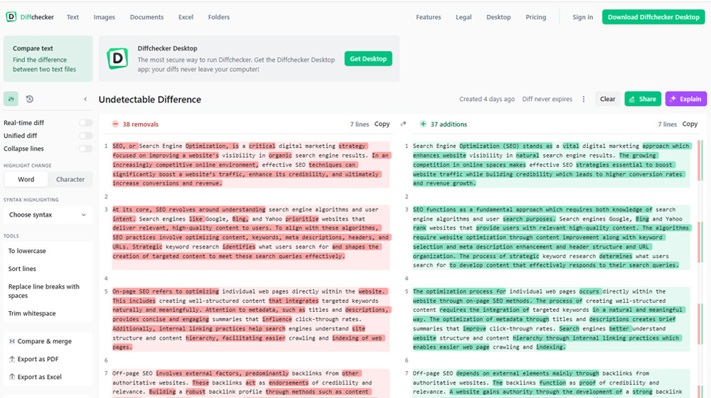 A Test Example