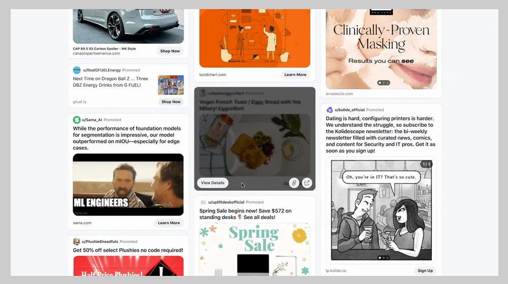 It's Hard To Scale Up Ads On Reddit