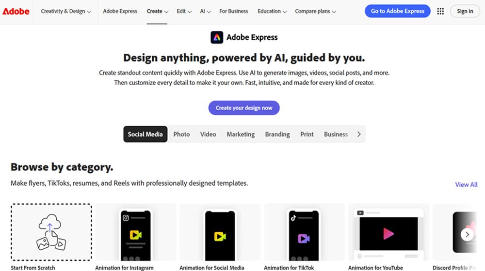1 Adobe Express